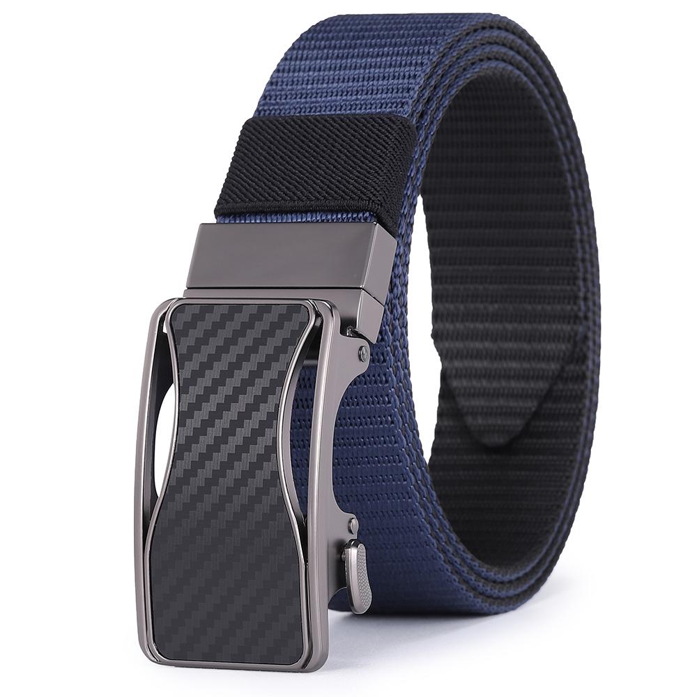 Reversible Buckle Canvas Nylon Tactical Ratchet Belt for Men Durable Golf Military Style Waist Belt Male Casual High Quality 105CM
