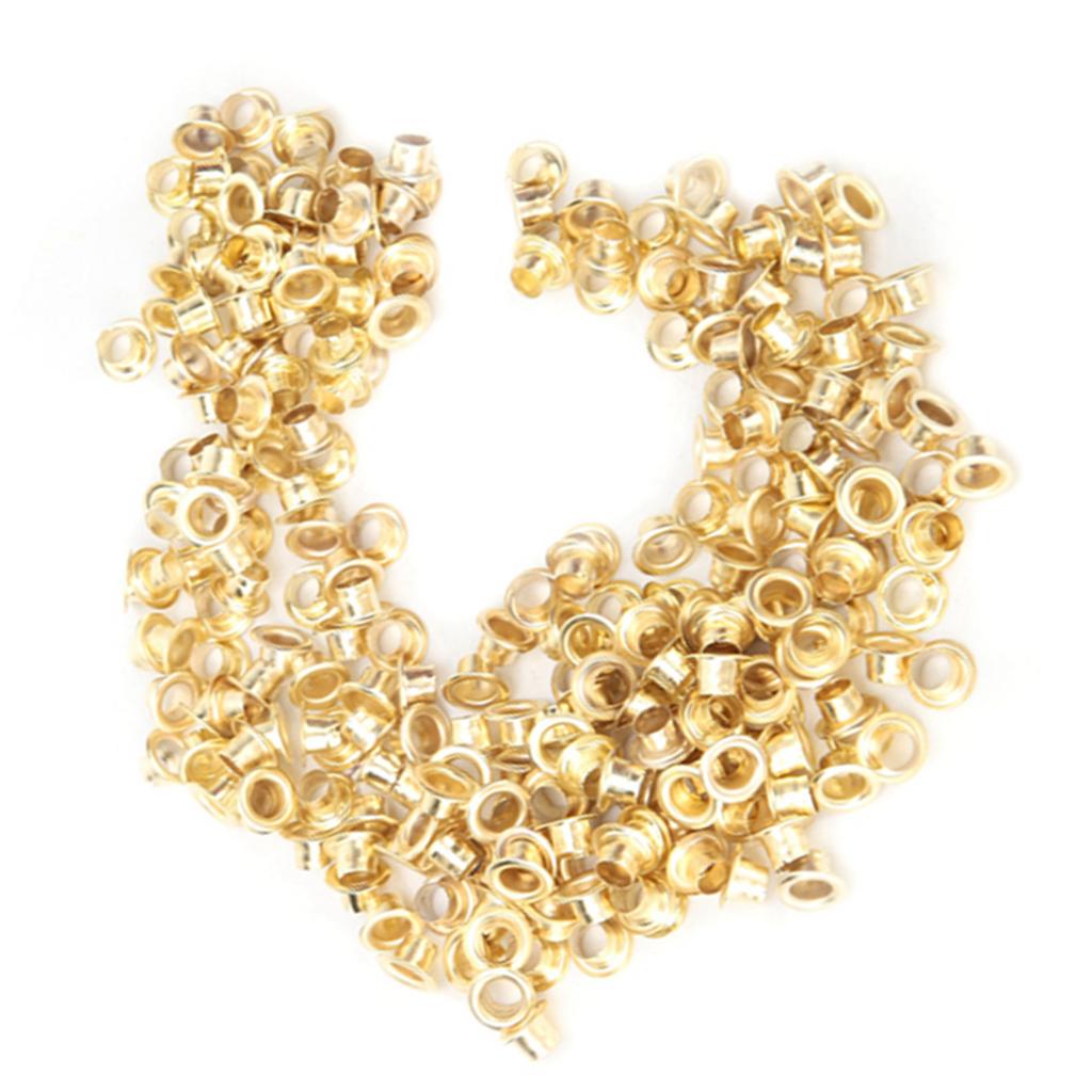 1 Set Metal Eyelet for Binding Metal Retainer Hole Slot Puncher Paper Card Single Hole Punch