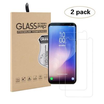 Displayschutzfolie - Samsung - Galaxy S8 Plus - Gehärtetes Glas - 2er-Pack - Kratzfest