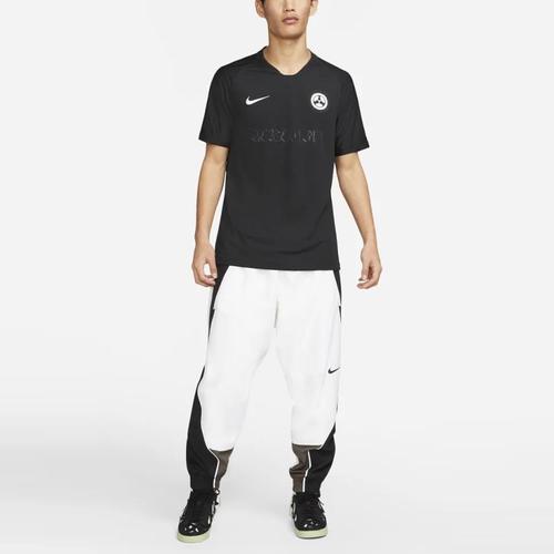 Nike x ACRONYM Quick Dry V-Neck Short Sleeve T-Shirt Men's Black DC8809-010