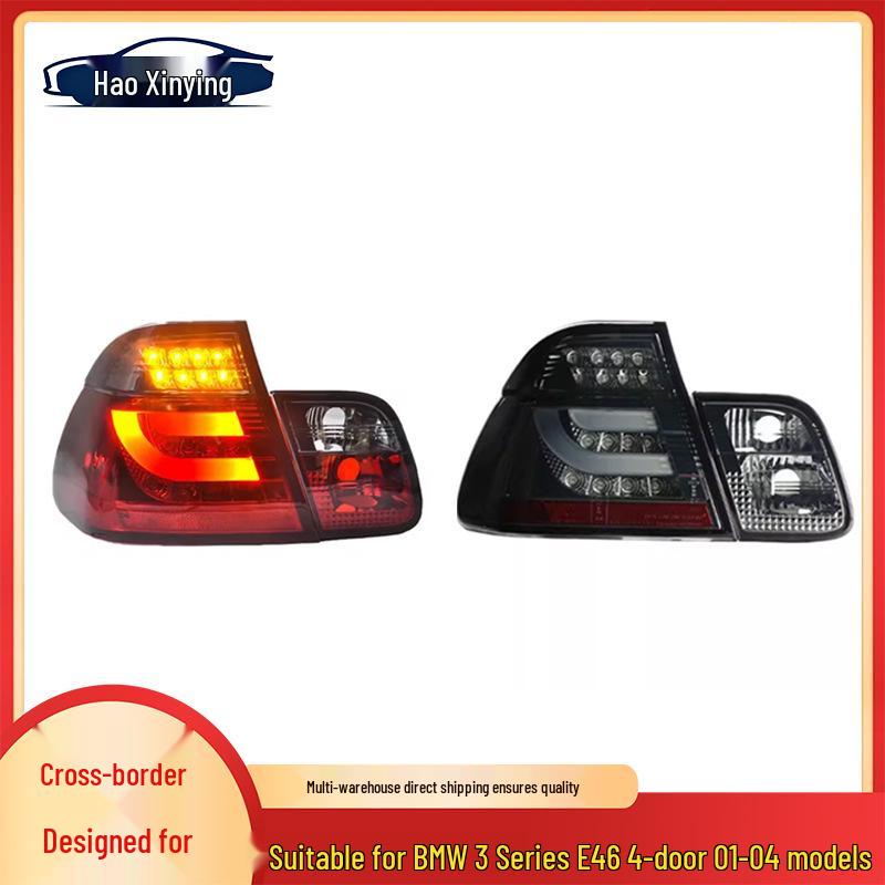 

BMW E46 3 Series 4-Door (01-04) Modified Taillight Assembly Smoked Version, Pair