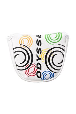 ODYSSEY Putter Head Cover AUTHENTIC MLT WHT 25 White (For Putter)