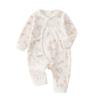 Butterfly Baby Bodysuit: Pure Cotton Newborn Jumpsuit for Spring & Autumn - Cute Crawling Outfit
