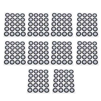 200 Pcs 3D Scanning Marker 12mm ID 19mm OD Precise Tracking Reference Point and Diffuse Reflection Marking Dot