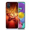 Russia Vintage USSR Communism Phone Case For Samsung Galaxy A52 A32 A22 A12 A02S A50S A30S A51 A31 AA71 Note 20 Ultra 10 S10 Plu