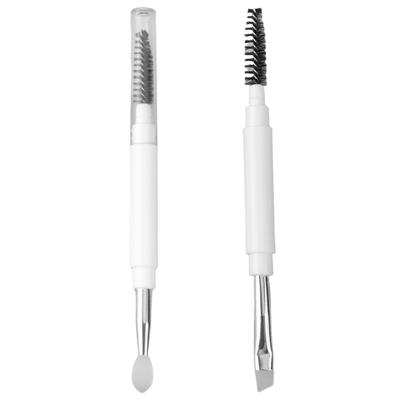Double Head Makeup Brushes Eyebrow Brush Silicone Lip Brush Makeup Eyebrow Lip Brushes Cosmetic Makeup Brush Set Gifts