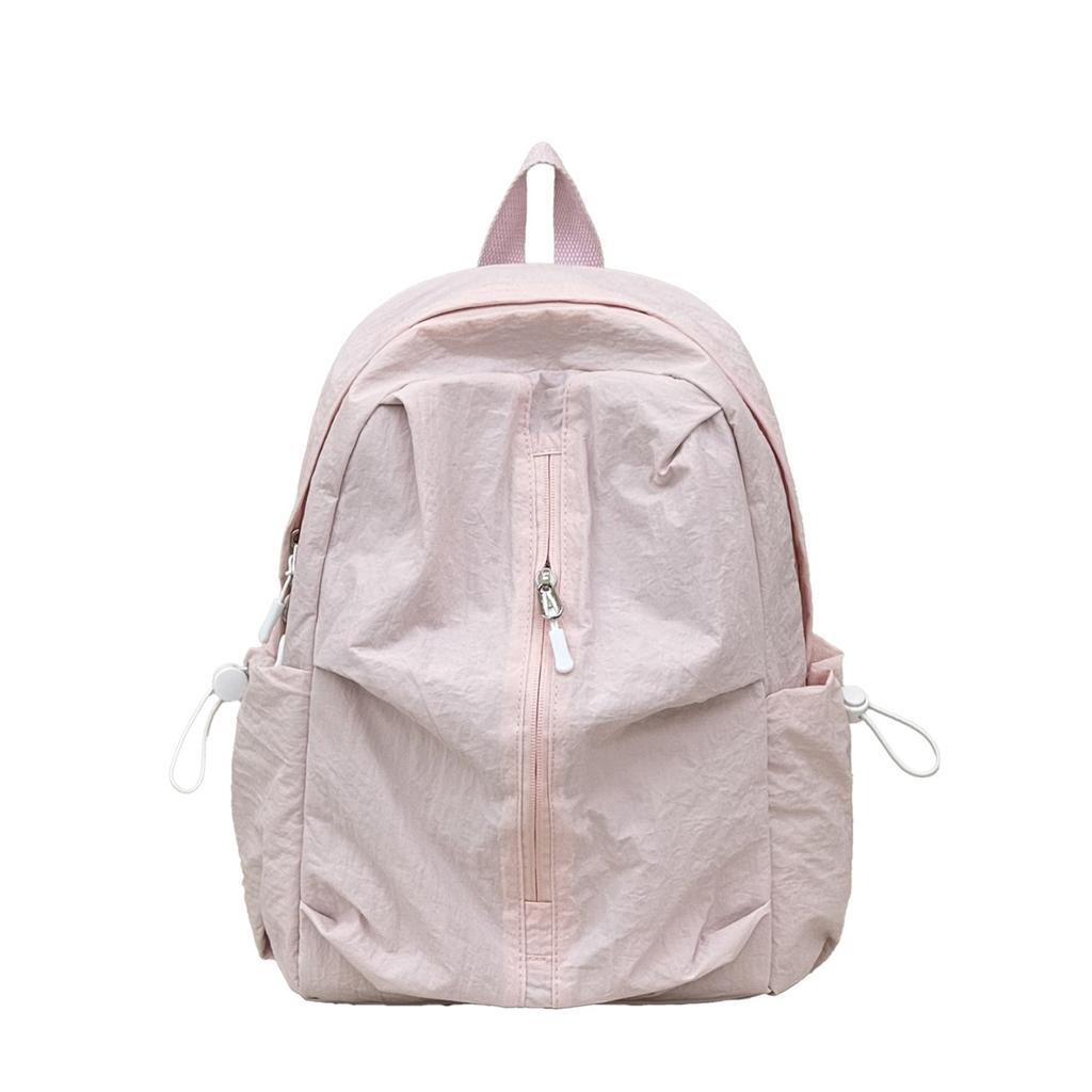 Schoolbag schoolbag female college students simple niche design sense backpack high value junior high school students leisure travel backpack