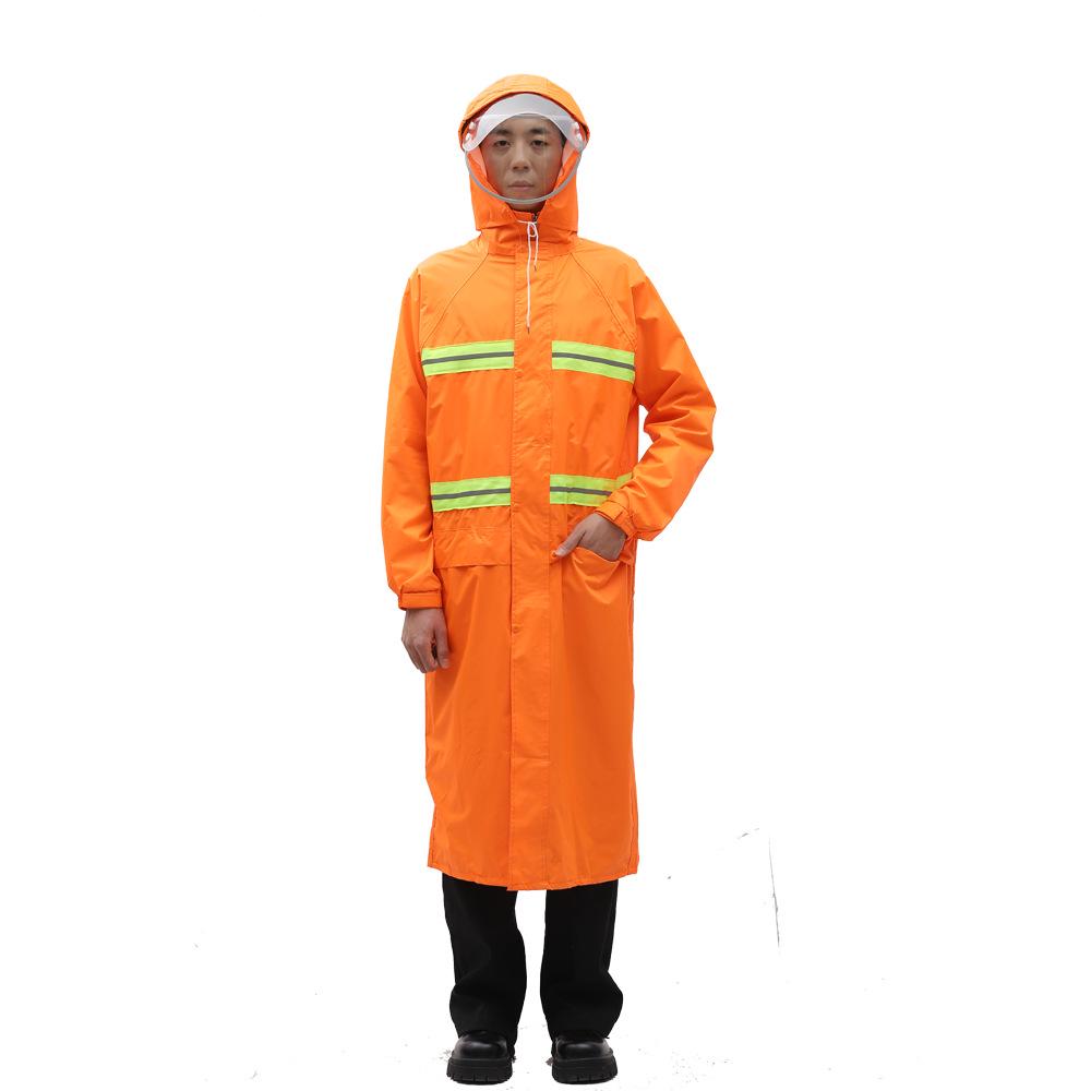 Unisex Reflective Waterproof Rain Jumpsuit for Safety and Outdoor Activities