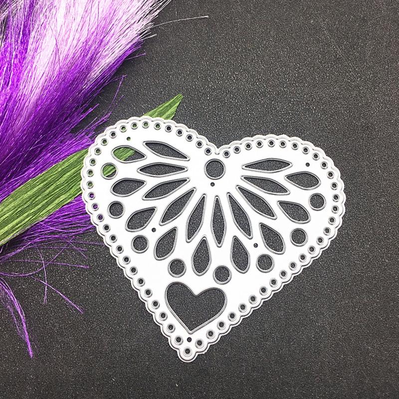Bunnies Shape Cutting Dies Carbon Steel Die Cut Scrapbooking Embossing Templates for Scrapbooking Card Making Packaging