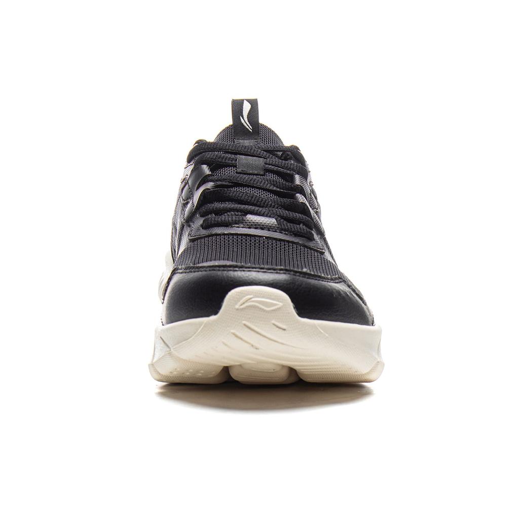 Li Ning Light Lanying Cushioning Abrasion Resistant Breathable Lightweight Low top Casual Running Shoes Women's Black ARSV076-3