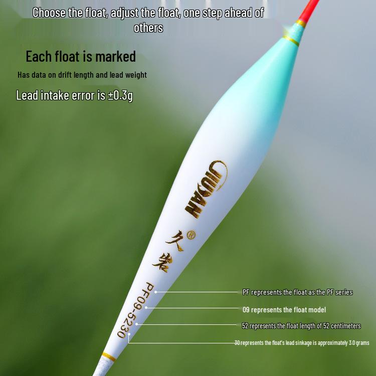 High Sensitivity Nano Fishing Float Set for Shallow Water Crucian and Bighead Carp