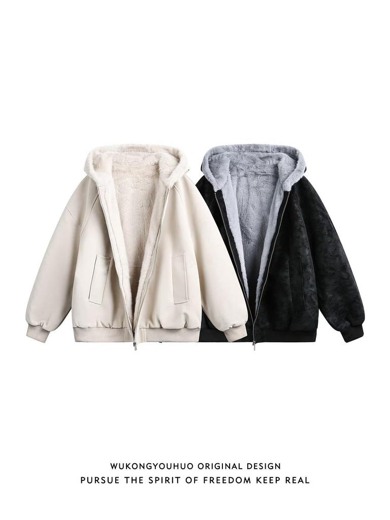 2025 Autumn/Winter Cool Men's Jacket - Trendy High Street Hong Kong, Japanese Harajuku, Korean Style Loose Fit