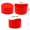 Silicone World 75MM Irregular Silicone Cup Bottom Cover 7.5CM Arc AntiSlip Insulation Bottle Cover Sleeve Sheath Wear-resistant