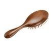 Air Cushion Comb Wooden Handle Detangling Hair Brush Scalp Massage Comb with Cleaning Brush