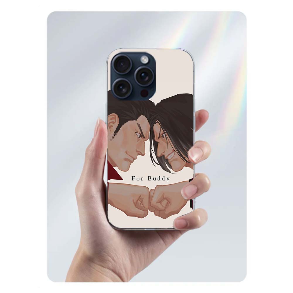

Yakuza 0 Game Clear Phone Case For Iphone 17 Air 16 Pro Max 15 Pro 14 Plus 17E 16E 11 13 12 Mini Cover Cases Fundas Cell TPU Cap iPhone 15 Pro
