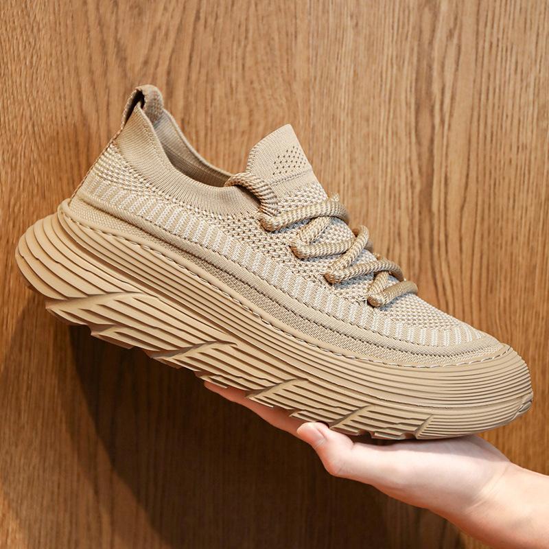 

Кроссовки на сетчатой платформе для мужчин, износостойкие дышащие кроссовки для бега, сверхлегкие теннисные туфли, кроссовки для мужчин, для скалолазания 44 коричневый