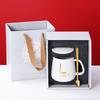 55° Constant Temperature Ceramic Mug Gift Set - Opening Event Custom Souvenir Cup