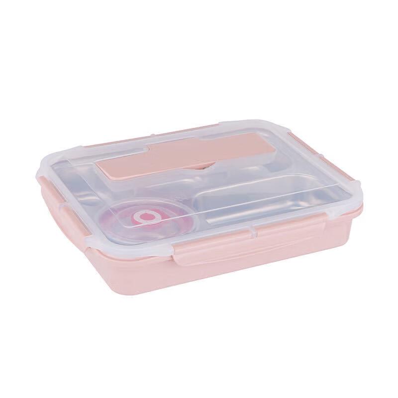 Insulated 5-Compartment Stainless Steel Lunch Box Set