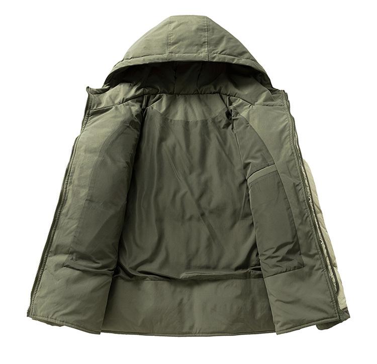 Japanese Style Trendy Cotton Hooded Jacket - Winter Retro Couple's Casual Wear
