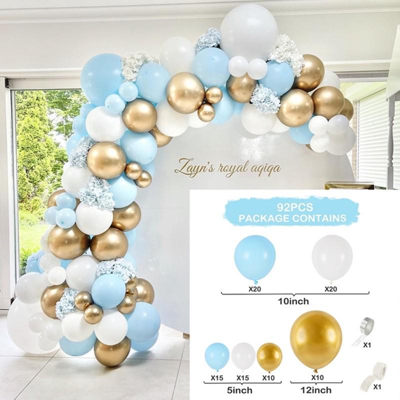 Retro Balloon Chain Set for Weddings, Parties, and Birthdays - Latex Arch Balloons