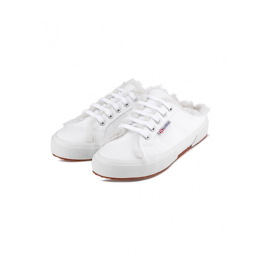 Superga 2402 Fur Mule Coatu White S00gzm0900