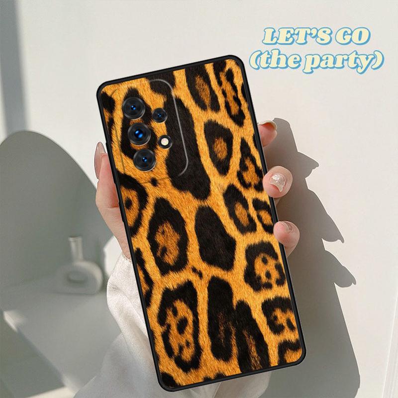 Wild Cat Cheetah Leopard Phone Case For Samsung Galaxy A42 A31 A40 A51 A71 A32 A80 A91 A52 A72 A73 A20e A50 A70 A11 A12 Cover