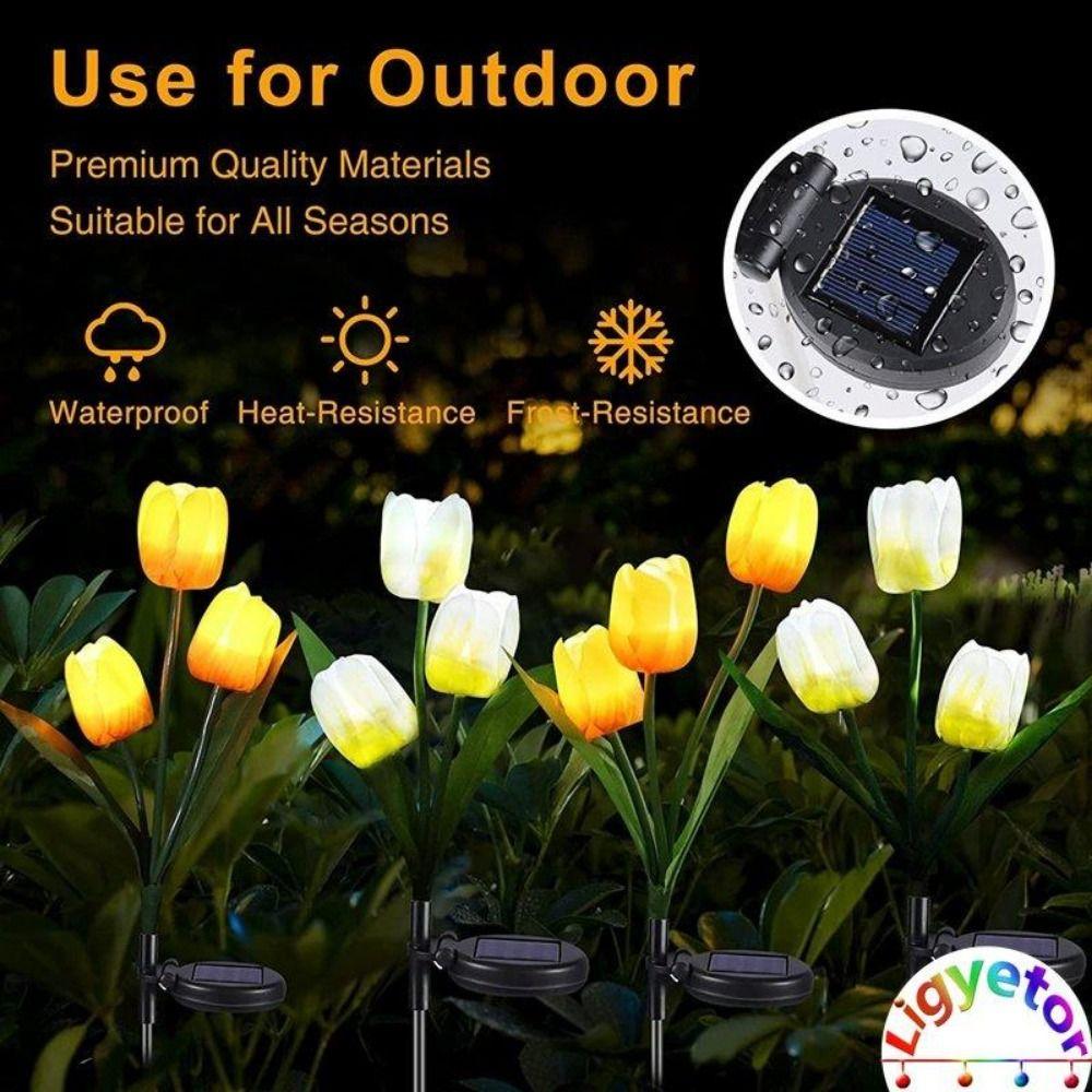 Outdoor Landscape Night Lamp Waterproof Lawn Stake Lights  For Home Garden Yard Lawn