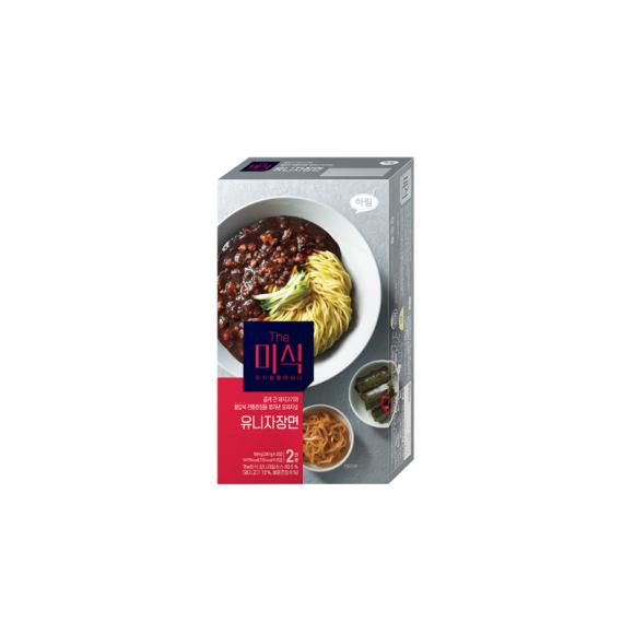 

Игра «Мишик» с кальмарами Lee Jung Jae Uni Jjajangmyeon/ Корейская лапша с соусом из черных бобов 297 г x 2 пакета (2 варианта) 1 Pack for 2 Servings