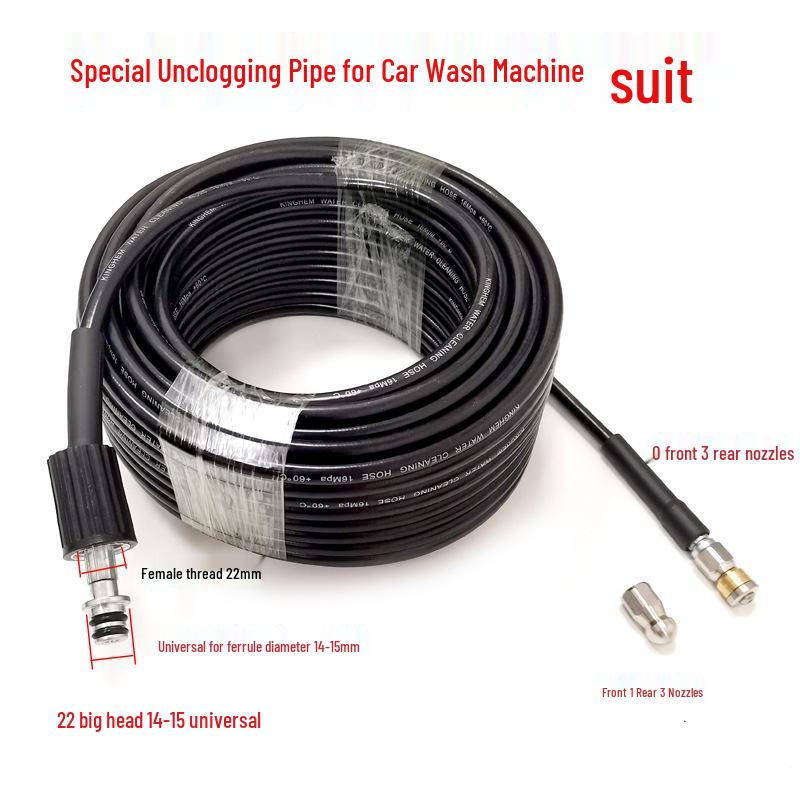 Hochdruck 360° rotierende Rohrreinigungsmaschine für Autowaschanlagen und Kanalreinigung