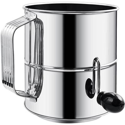 Stainless Steel Fine Mesh Strainer For Pastries Cupcakes Decorate Cakes Equipment