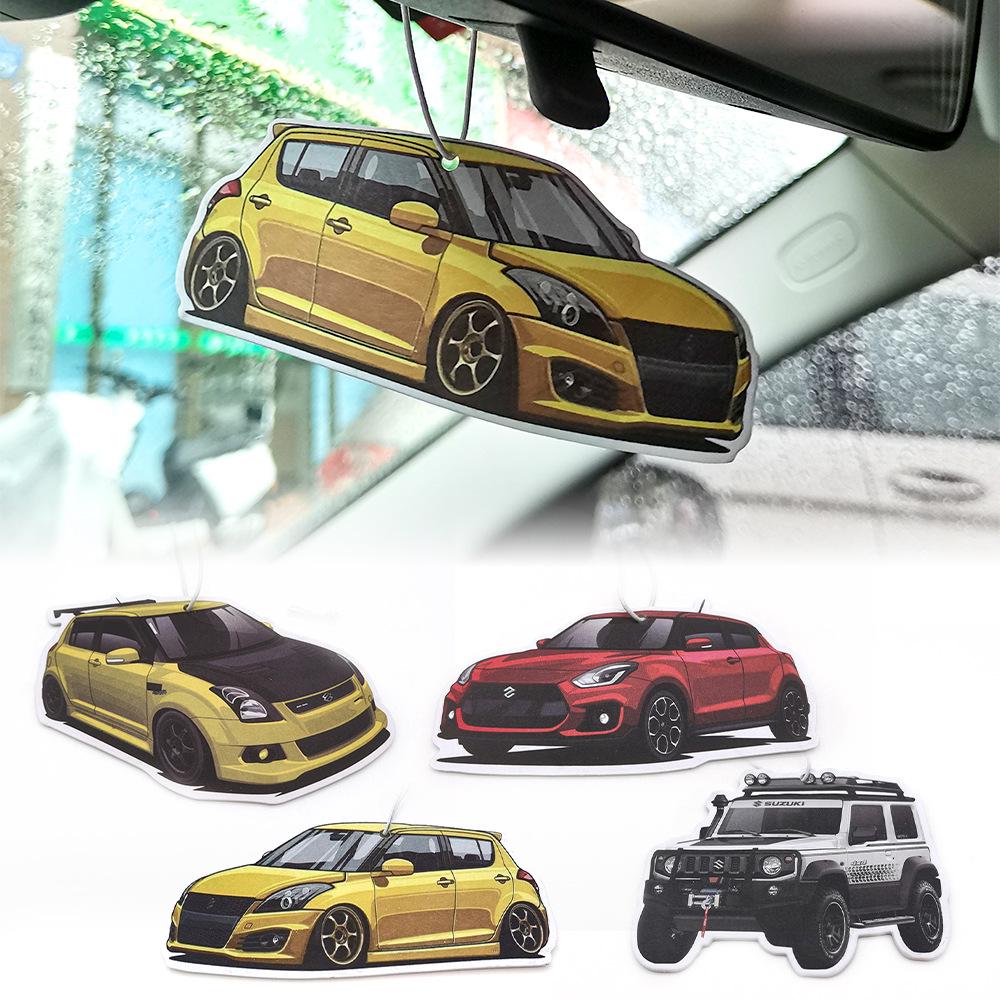Suzuki Swift Car Air Freshener - Scented Hanging Ornament for Deodorizing and Styling
