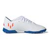 Adidas Messi 19.3 Turf J Abrasion Resistant Low top Kids' Soccer Shoes White Blue Red Teenagers F99930