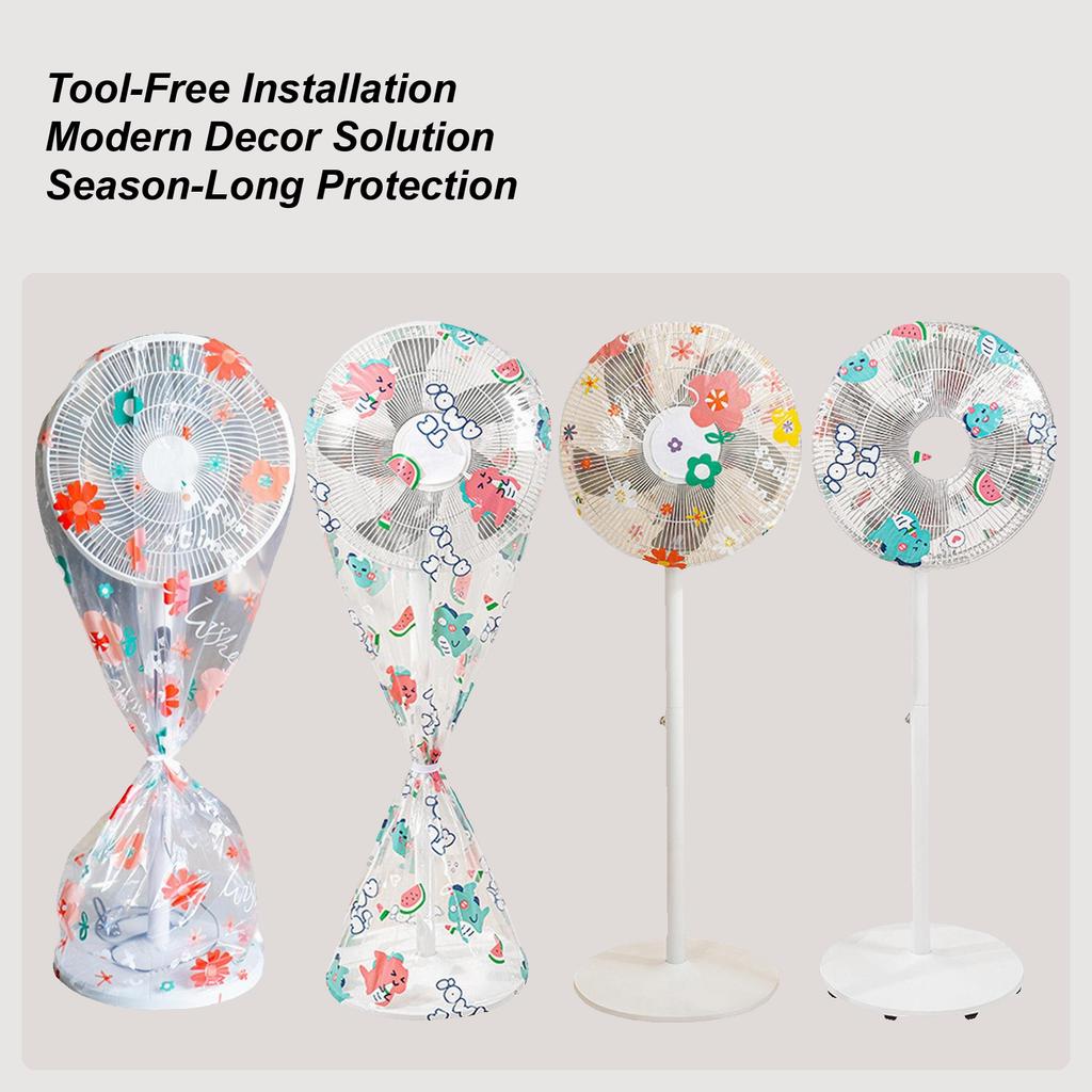 Schreibtisch-Bodenventilator Staubschutz Faltbar Rostfrei Wasserdicht Ventilator Staubschutz Schutzhülle Standventilator Staubschutz Ersatz