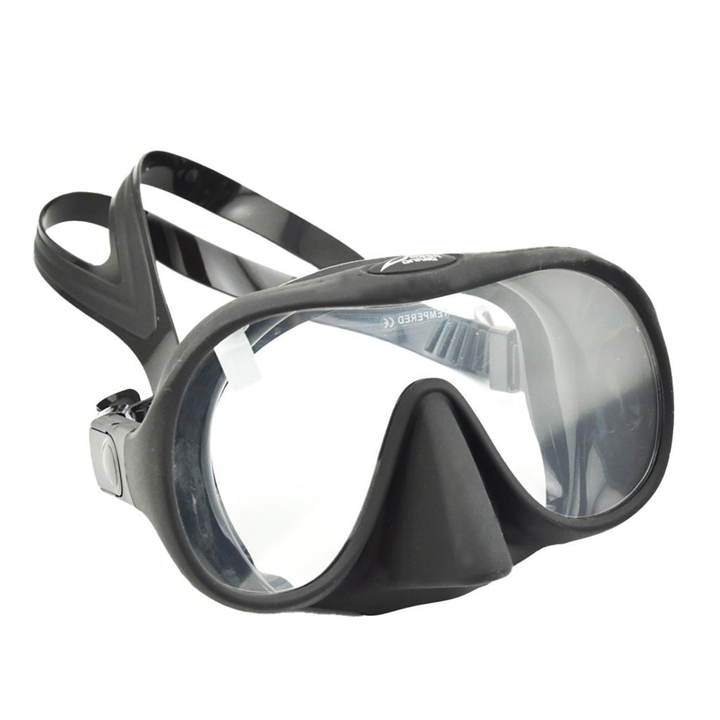 Silicone Anti-Fog Diving Mask Tempered Glass Frameless Snorkel Mask for Friend Family Neighbors Gift