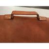 Leder Messenger Echte Satchel Vintage Ziegentasche echte Laptop Aktentasche Tasche.