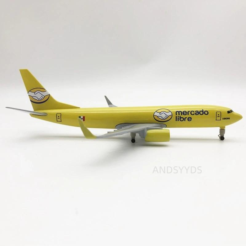 B737 Air Mexico Airways 20cm Diecast Metal Alloy Airplane Scale Model With Aircraft Stand Aviation Enthusiasts Gift