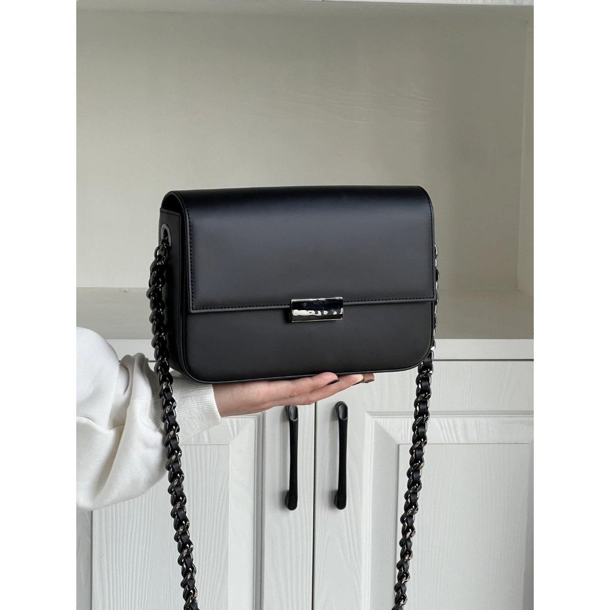 

Маленькая квадратная сумка с текстурой французской ниши, сумка-цепочка, сумка через плечо для женщин