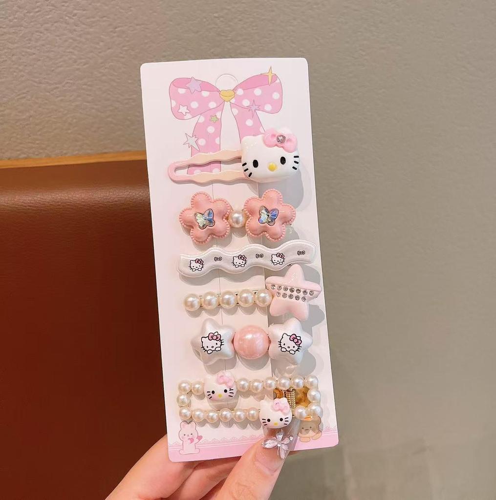KT Cat Kids' Cute Bangs Hair Clips - Children's Hair Accessories