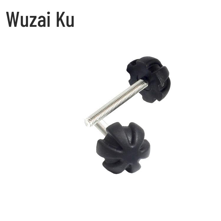 Rubberized Star-Shaped Torx Handle Hand-Tightening Screw