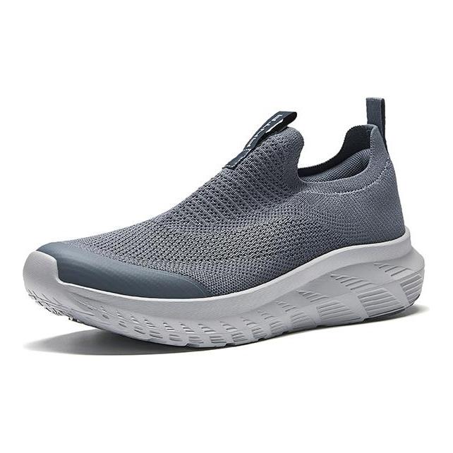Anta Textile, Synthetic Leather Low top Versatile All Purpose Training Shoes Men's Smoke Coal Gray 112537703-5