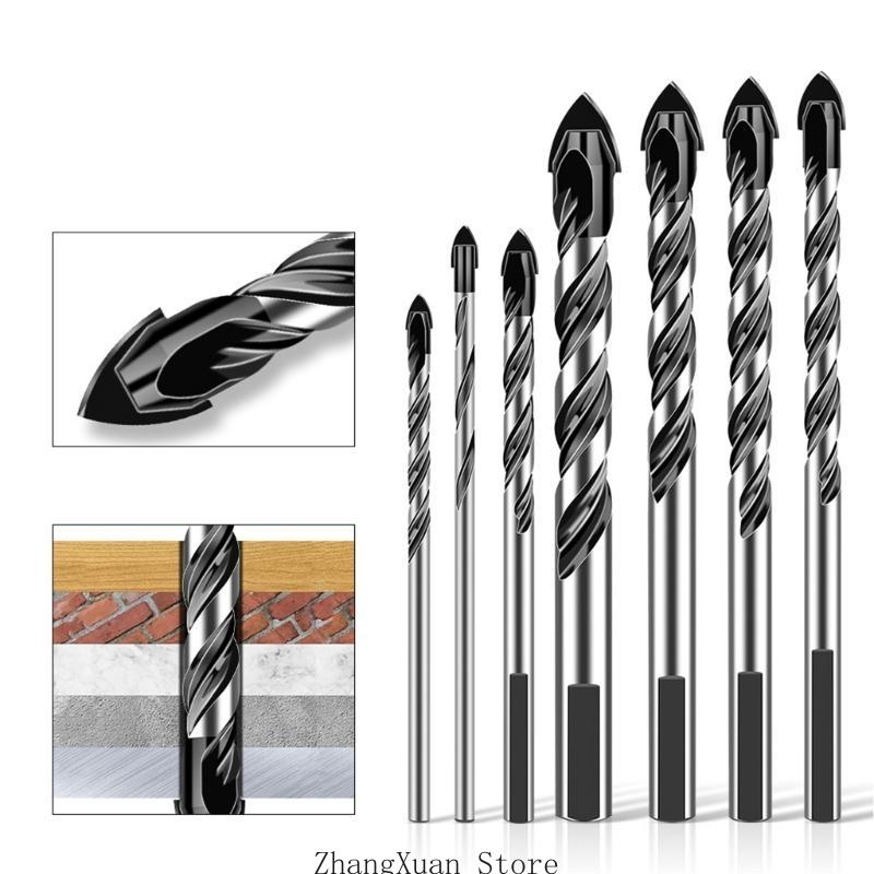 Multiple Material Essential Drill Bit for Tile Concrete Brick Glass and Applications Home Improvement Projects