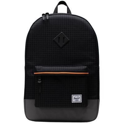 Heritage Backpack, Unisex Black Backpack