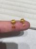 Hot Selling Lucky Koi Cute Red Koi Earrings New Chinese Retro Earrings Mini
