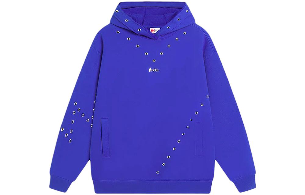 Li Ning Sweatshirts Women s Blue Hooded Moderate Regular AWDSC90-3 S