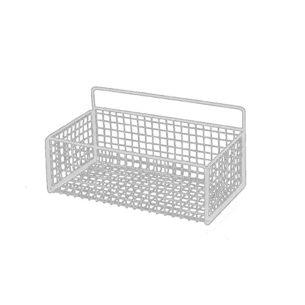 Self Adhesive Bathroom Shelf Multifunctional Storage Basket Wall Mounted Storage Rack Kitchen