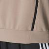 adidas crew neck pullover long sleeve sweatshirt for men, light brown