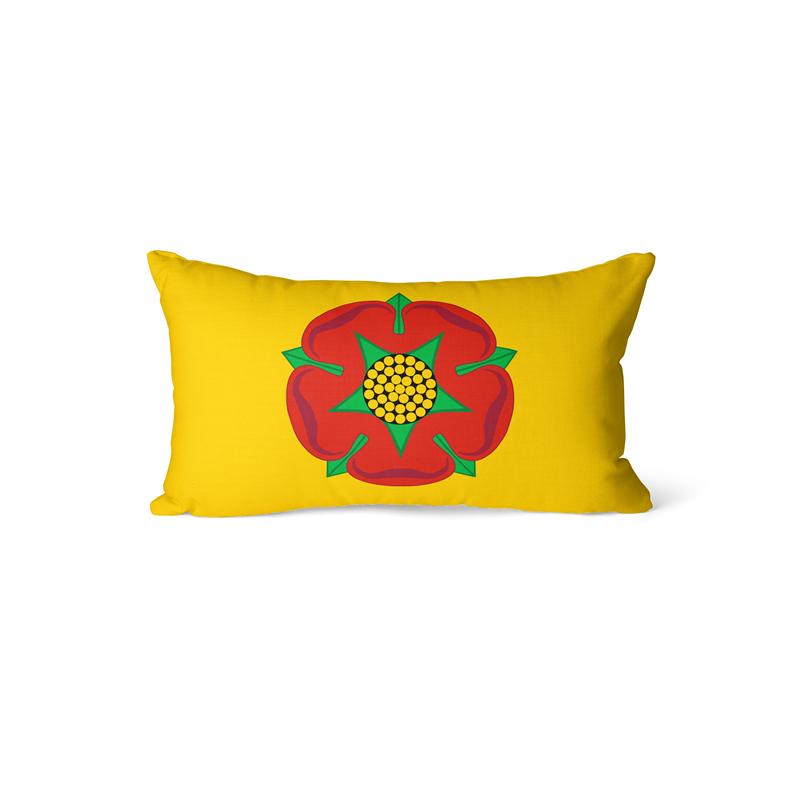 Gaslight Gatekeep GirlbossKiss Lancashire Day England Rectangular Throw Pillow Covers Cushion Cases Pillowcases
