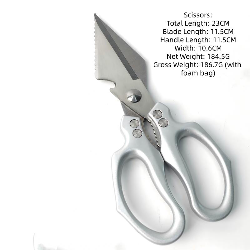 Kitchen Scissors Heavy Duty Stainless Steel Kitchen Shears Chicken Meat Cutter Fish Scaler Opener Poultry Herbs Vegetables5