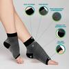 1Pair Open Toe Ankle Compression Sleeve Socks For Plantar Fasciitis Neuro Joint Pain Relief Men Women