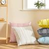Wavy Line Velvet Pillowcase - Modern Minimalist Living Room Decor